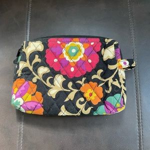 Vera Bradley Zip Cosmetic Bag - retired Suzani.